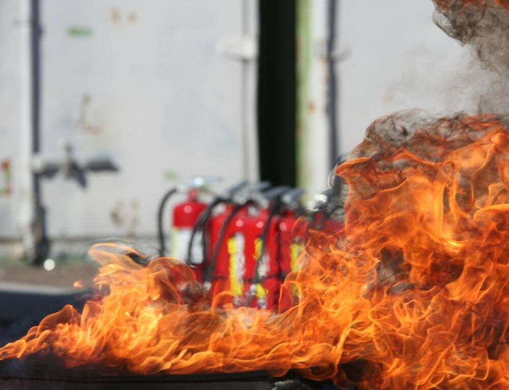 День рождения огнетушителя в Калининграде