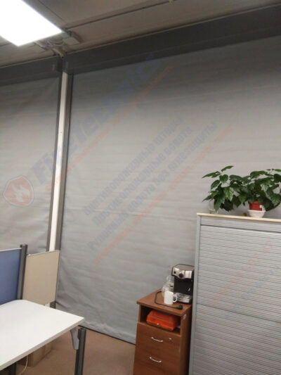 Противопожарные шторы FireTechnics на оконные проемы